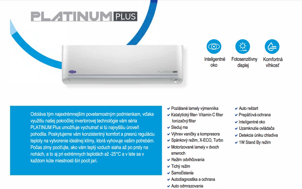 Klimatizácia Platinum Plus