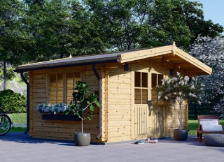 Záhradný domček 4x3m (kód:3D)