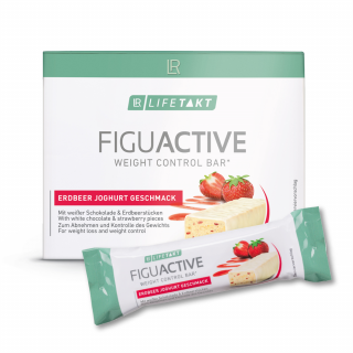 LR LIFETAKT Figu Active Tyčinka s jahodami a jogurtom- Doplnok stravy | 6 x 60 g