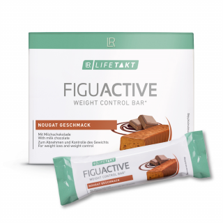 LR LIFETAKT Figu Active Tyčinka s nugátovou príchuťou-Doplnok stravy | 6 x 60 g