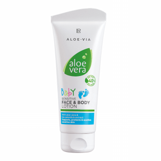 Aloe Vera Baby Jemný Krém na Tvár a Telo-   100 ml